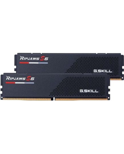 ОЗУ G.SKILL Ripjaws S5 64GB (F5-5600J3036D32GX2-RS5K) (2x32GB) DDR5 5600MHz CL30 (30-36-36-89) 1.25V / Black