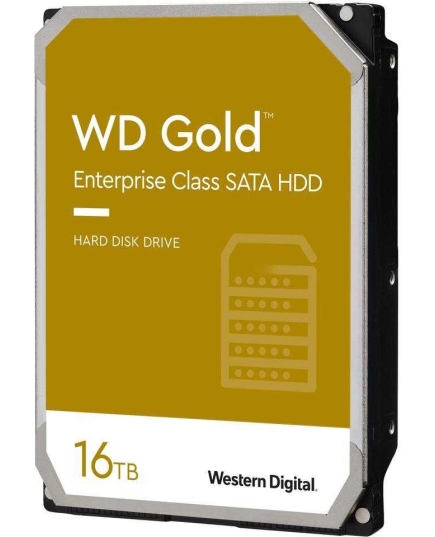 Жесткий диск WD Original SATA-III 16Tb WD161KRYZ Gold (7200rpm) 512Mb 3.5"