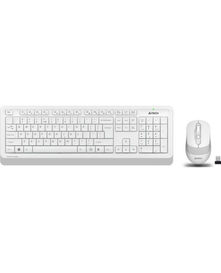 Клавиатура + мышь A4Tech Fstyler FG1010 white