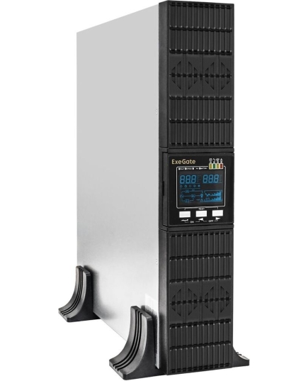 ИБП On-line ExeGate PowerExpert ULS-1000.LCD.AVR.1SH.2C13.USB.RS232.SNMP.2U