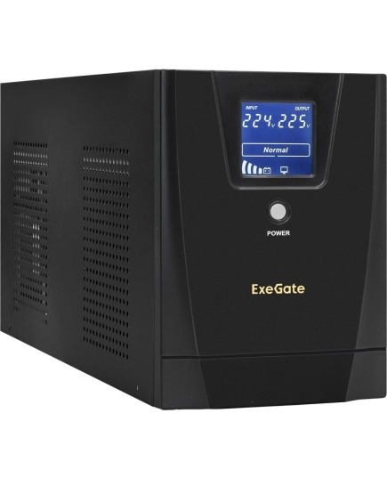 ИБП ExeGate EX292636RUS SpecialPro Smart LLB-3000.LCD.AVR.3SH.2C13.RJ.USB