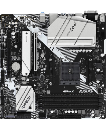 Материнская плата Asrock B550M PRO4