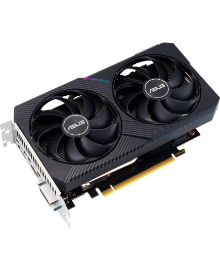 Видеокарта Asus Nvidia GeForce RTX 3050 (Dual-RTX3050-O8G-V2) PCI-E 4.0 8192Mb 128 GDDR6 1822/14000 HDMIx1 DPx3 HDCP Ret