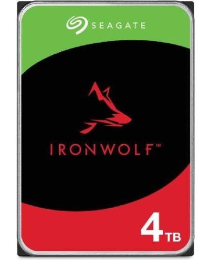 HDD Seagate Ironwolf (ST4000VN006) 4TB SATA 6.0Gb/s, 7200 rpm, 256mb buffer, 3.5",для NAS