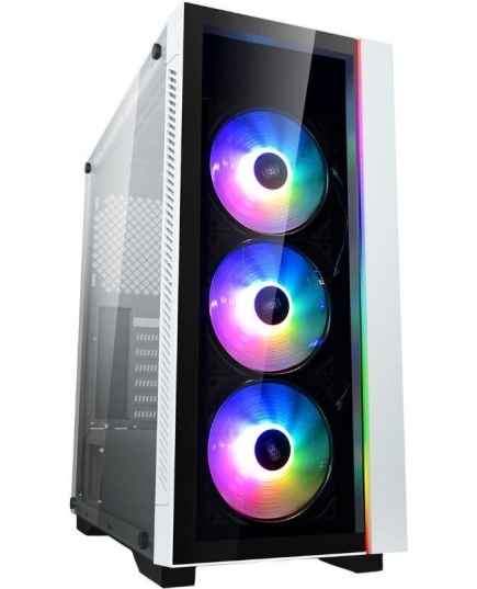 Корпус Deepcool MATREXX 55 V3 ADD-RGB WH 3F (DP-ATX-MATREXX55V3-AR-WH-3F) ATX, RGB ATX, RGB strip, Стекл. фронт. и бок. панели, 3RGB fans,Без БП