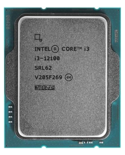 Процессор Intel Core i3-12100 (CM8071504651012SRL62) APU LGA1700 (Alder Lake, 4C/8T, 3.3/4.3GHz, 12MB, 60/89W, UHD Graphics 730) OEM