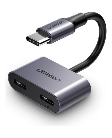 Разветвитель UGREEN CM232 60165 USB-C One-Two Converter