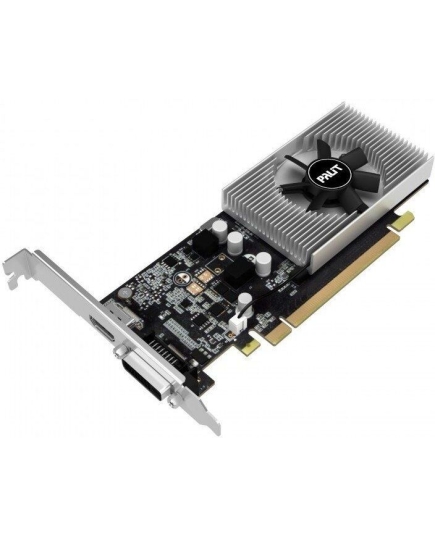 VGA PALIT GeForce GT1030 2GB 64bit GDDR4 (1151-1379/2100) DVI-D/HDMI-2.0 (NEC103000646-1082F)