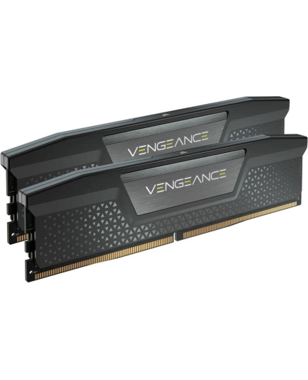 ОЗУ CORSAIR Vengeance Black CMK16GX5M2B5200C40 16GB U-DIMM DDR5 , 5200МГц, CL40 (Kit of 2) XMP 3.0