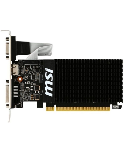 VGA MSI GeForce GT710 Silent LP 2GB 64Bit GDDR3 (954/1600) D-SUB/DVI/HDMI (GT 710 2GD3H LP)