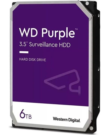 HDD WD Purple WD63PURU SATA3 6TB 5400 RPM 256Mb (replacement WD62PURZ, WD63PURZ)