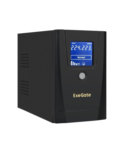 ИБП ExeGate EX292770RUS SpecialPro Smart LLB-650.LCD.AVR.1SH.2C13.RJ.USB Black