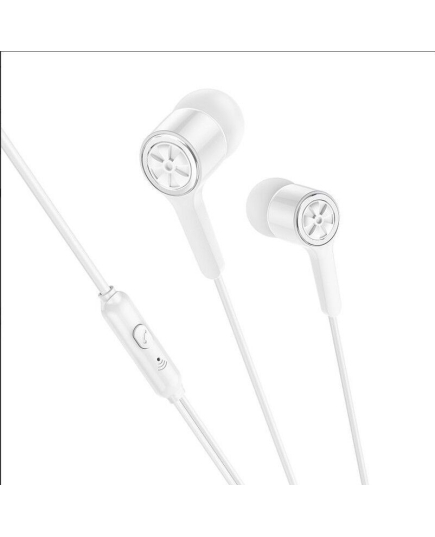 Наушники HOCO M104 Gamble universal earphones with mic (белый)