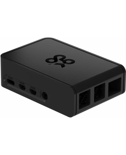 Корпус Raspberry Pi 4 Model B (187-3796) Official Case Okdo Slide Series, Black, BULK, для Raspberry Pi 4 Model B (ASM-1900138-21)