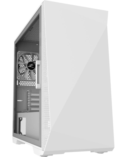 Корпус Zalman Z1 Iceberg white (Z1 Iceberg white) MiniTower (mATX, window, FRONT 2x120mm, REAR 1x120mm, без БП)