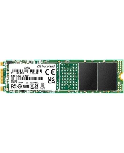 SSD Transcend MTS825 (TS500GMTS825S) M.2 500Gb (SATA3, up to 530/480MBs, 3D NAND, 180TBW, 22x80mm)