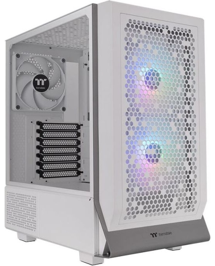 Корпус Thermaltake Ceres 300 TG ARGB (CA-1Y2-00M6WN-00) белый без БП ATX 3x140mm 2xUSB3.0 1xUSB3.1 audio bott PSU