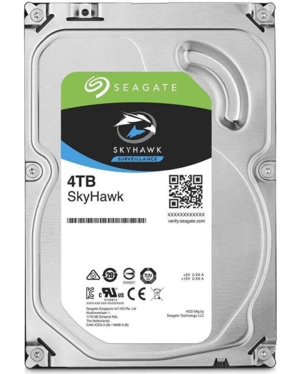 HDD Seagate Original SATA-III 4Tb ST4000VX013 Video Skyhawk (5400rpm) 256Mb 3.5"