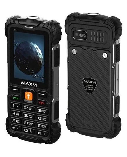 Мобильный телефон Maxvi R1 black