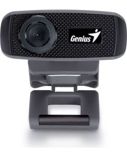 WEB-камера GENIUS FaceCam (DR32200003400) Black 1000X v2, 720, 30 кадров в секунду, встроенный микрофон, ручная фокусировка