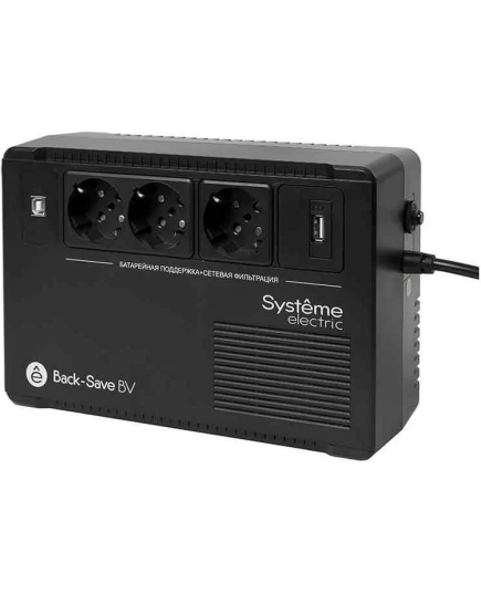 ИБП Systeme Electriс BV BVSE400RS 240Вт 400ВА черный