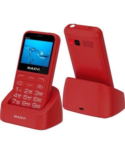 Мобильный телефон MAXVI B231ds Red