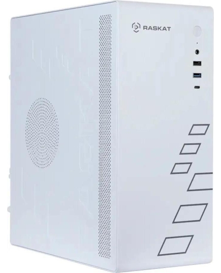 ПК Raskat Standart 500 (Standart500128052) Intel Core i5 10400, RAM 8Gb, SSD 240Gb, no OS, kb+ms, white