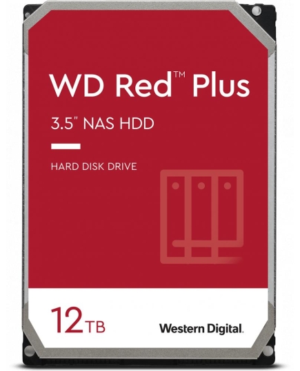 HDD WD Original SATA-III 12Tb WD120EFBX NAS Red Plus (7200rpm) 256Mb 3.5"