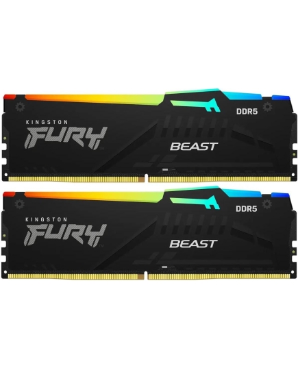 ОЗУ Kingston Fury Beast KF568C34BBAK2-32 DDR5 - 2x 16ГБ 6800МГц, DIMM, Ret