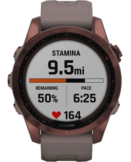 Smart-часы Garmin Fenix 7S Saphire Solar / Carbon-Gray (010-02539-25)