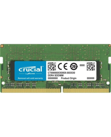 ОЗУ Crucial CT32G4SFD832A DDR4 SODIMM 32GB PC4-25600, 3200MHz