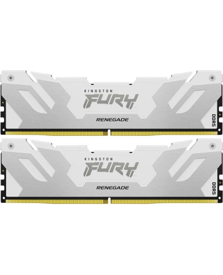 ОЗУ Kingston Fury Renegade KF572C38RWK2-32 DDR5 - 2x 16ГБ 7200МГц, DIMM, White, Ret