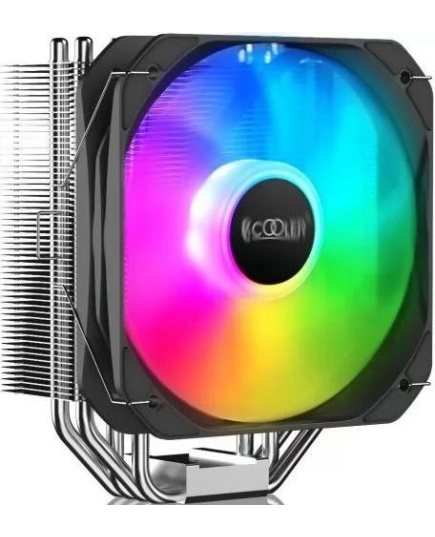 Кулер PCCooler Paladin 400 ARGB S115X/1200/1700/AM4 (TDP 200W, 130mm PWM ARGB FAN, 4 тепловые трубки 6мм, 800-1600RPM, 18-28,6dBa)