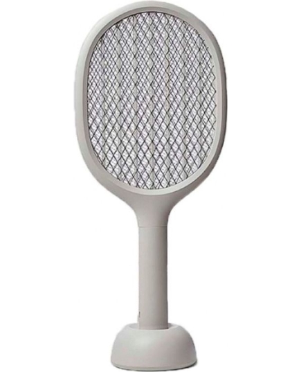 Мухобойка электрическая с режимом электрической ловушки Xiaomi (Mi) Solove Electric Mosquito Swatter (P2+ Grey) рус, серая