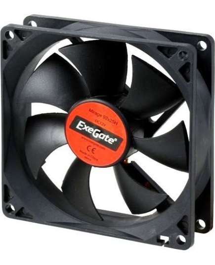 Вентилятор Exegate Mirage-H EX253950RUS 92x92x25 гидродинамический подшипник, 1800 RPM, 22dB, 3pin