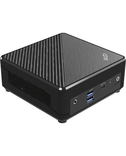 Неттоп MSI Cubi N ADL-030XRU (9S6-B0A911-099) slim N200 (1) 8Gb SSD256Gb UHDG noOS 2xGbitEth WiFi BT 65W черный