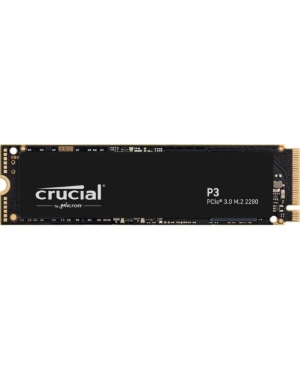 SSD Crucial P3 CT1000P3SSD8, 1000GB, M.2(22x80mm), NVMe, PCIe 3.0 x4, QLC, R/W 3500/3000MB/s