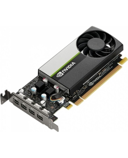 Видеокарта PNY VCNT1000-SB VGA NVIDIA QUADRO T1000, 4 GB GDDR6/128 bit, PCI Express 4.0 x16, 4x mDP