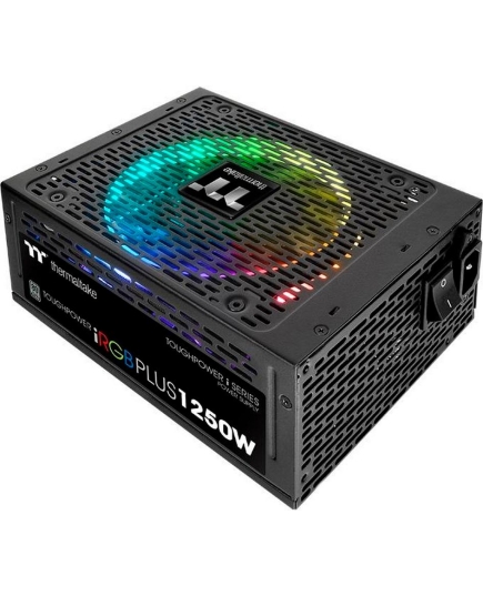 Блок питания Thermaltake Toughpower iRGB Plus (PS-TPI-1250F3FDTE-1)1250W Titanium/Fully Modular/Riing Duo/Digital/80 Plus Titanium/EU