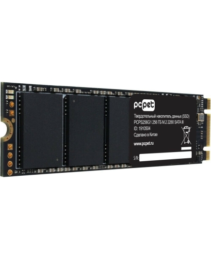 SSD PC Pet PCPS256G1 SATA III 256Gb M.2 2280 OEM