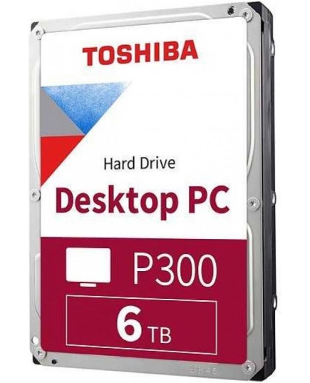 Жесткий диск Toshiba SATA-III 6Tb HDWD260UZSVA P300 (5400rpm) 128Mb 3.5"