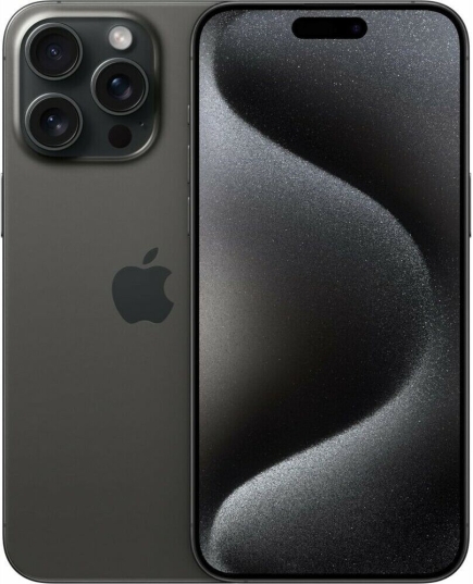 Смартфон Apple iPhone 15 Pro Max (MU6Y3J/A) 1TB Black Titanium