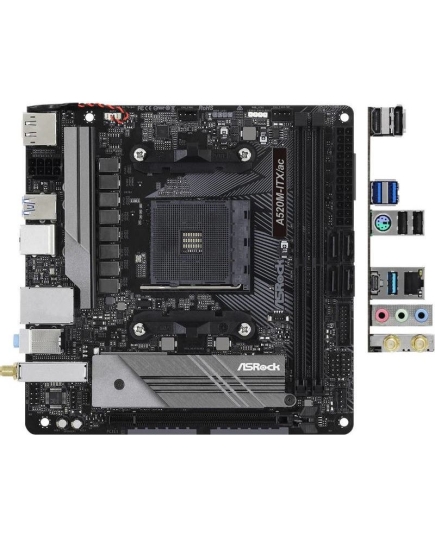 Материнская плата ASROCK A520M-ITX/AC AMD A520 SAM4 MITX