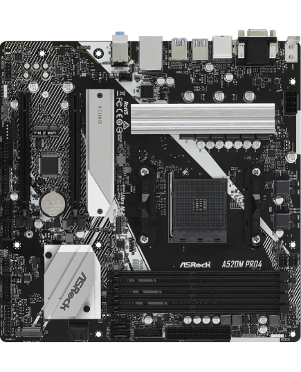 MB sAM4 Asrock A520M PRO4