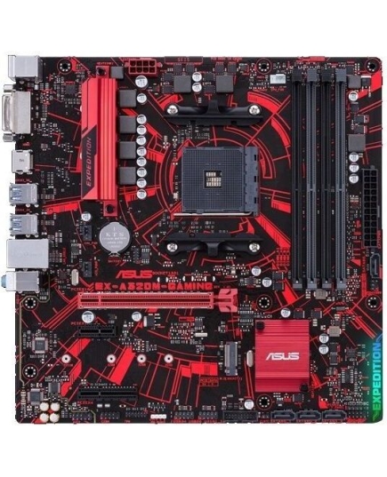 Материнская плата ASUS AMD A320 EX-A320M-Gaming (90MB0VG0-M0EAYM)