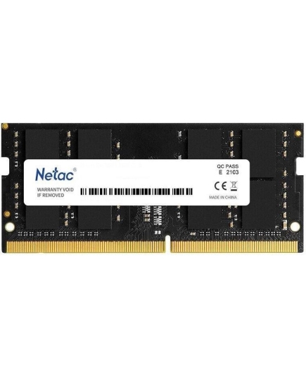 ОЗУ Netac Basic NTBSD4N32SP-16 DDR4 16Gb 3200MHz PC4-25600 CL22 SO-DIMM 260-pin 1.2В single rank