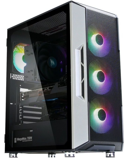 Корпус Zalman I3 NEO black (I3 NEO) MidiTower (ATX, front mesh, USB2.0 x1, USB3.0x2, 4x120mm RGB fan, без БП)