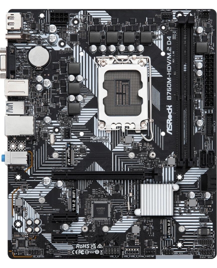 Материнская плата Asrock B760M-HDV/M.2 D4