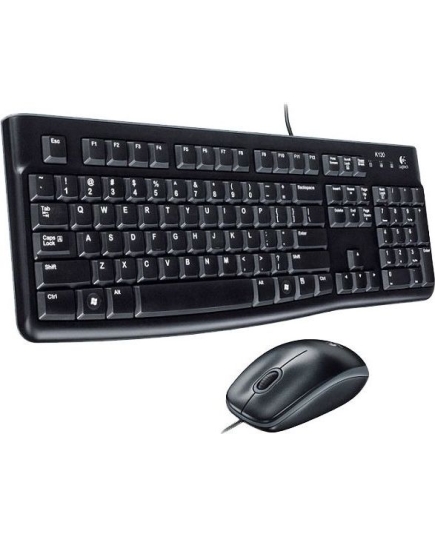 Клав.+ мышь Logitech Desktop MK120 USB чёрная (920-002561)