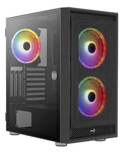 Корпус Aerocool Graphite-G-BK-v2 (ACCM-PB24033.11) черный без БП ATX 6x120mm 1x140mm 2xUSB3.0